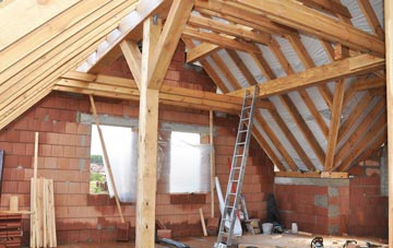 Backwell attic trusses